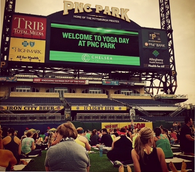 Yoga Day at PNC Park